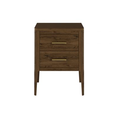Abberley brown bedside front