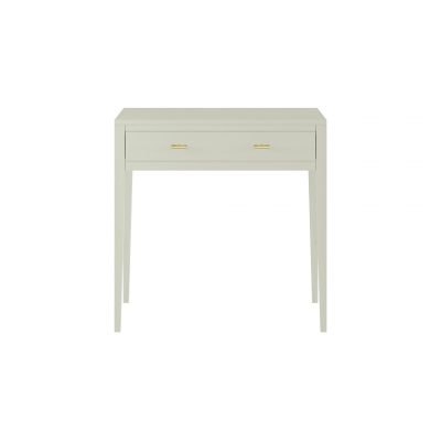 One drawer green console