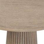 Leckford Ribbed Occasional Table | Aged Oak