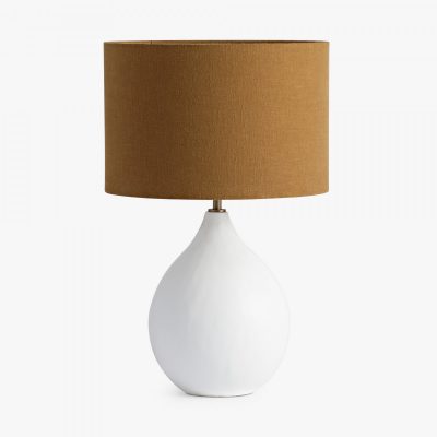 LA-02 small round gesso lamp